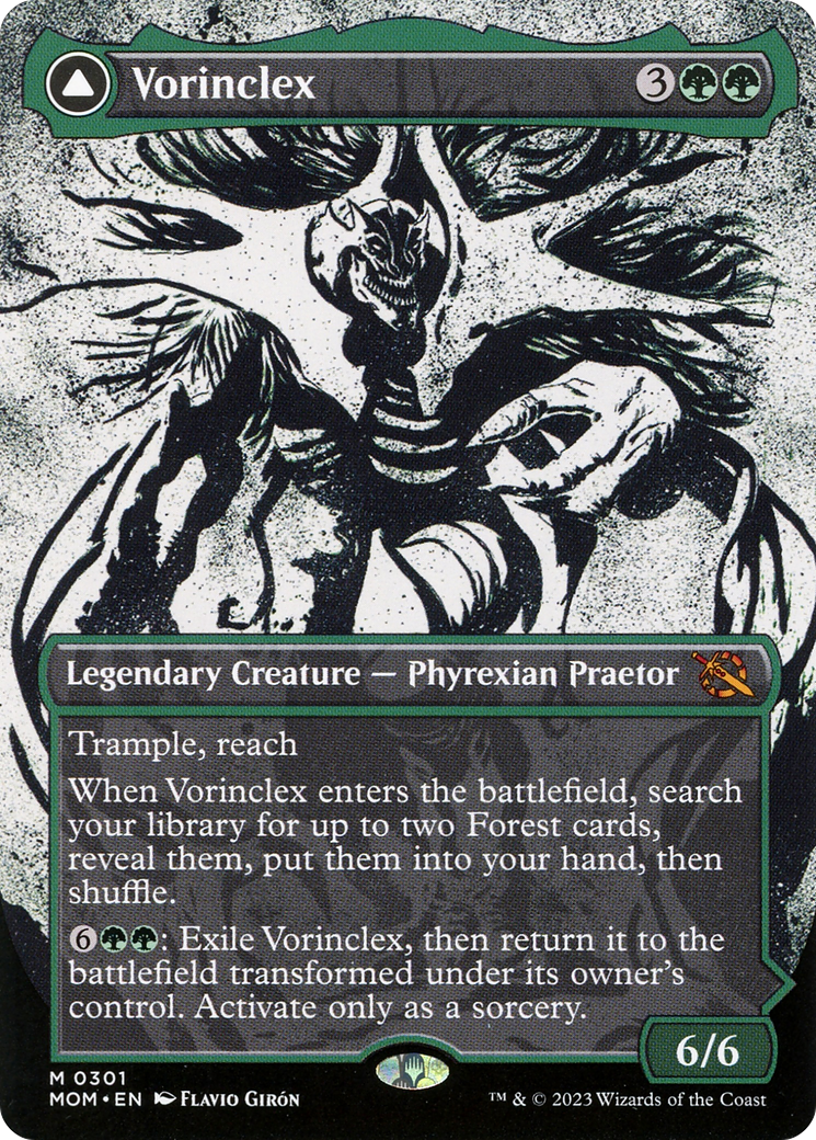 Vorinclex (Showcase) (MOM-301) - March of the Machine - Magic The Gathering