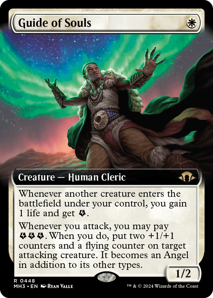 Guide of Souls (Extended Art) (MH3-448) - Modern Horizons 3 - Magic The Gathering