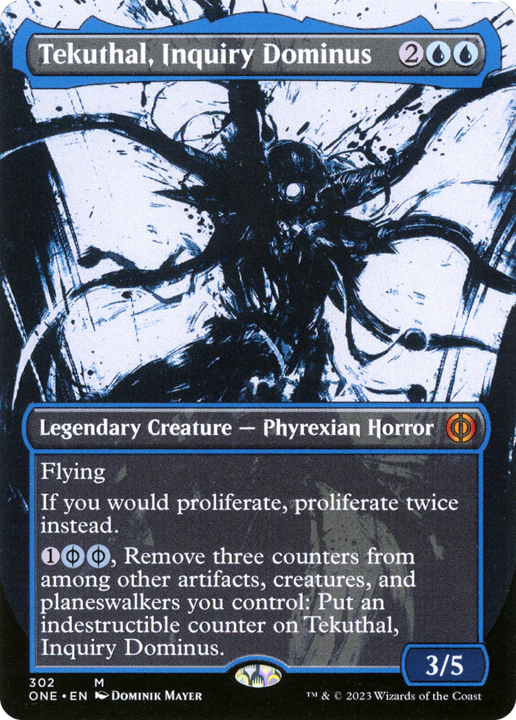 Tekuthal, Inquiry Dominus (Showcase) (ONE-302) - Phyrexia: All Will Be One - Magic The Gathering