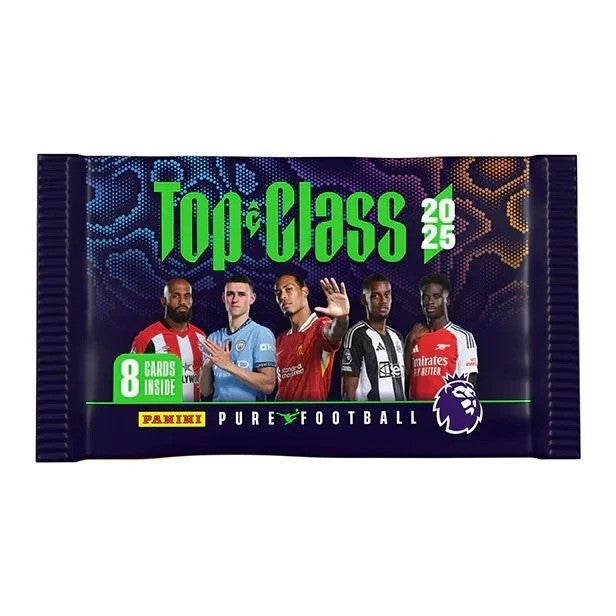 PANINI Top Class EPL 2025 Soccer Cards Booster Box