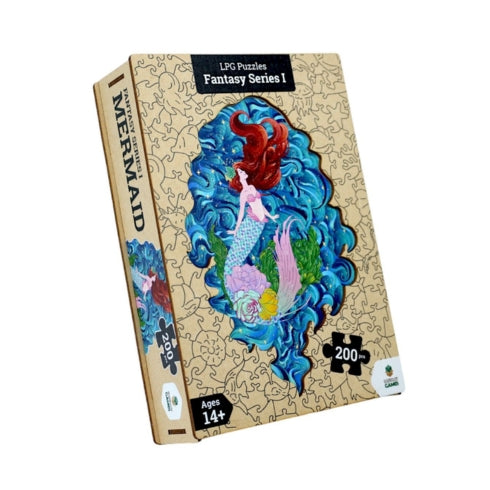 LPG Puzzles Wooden Fantasy Puzzle - Mermaid