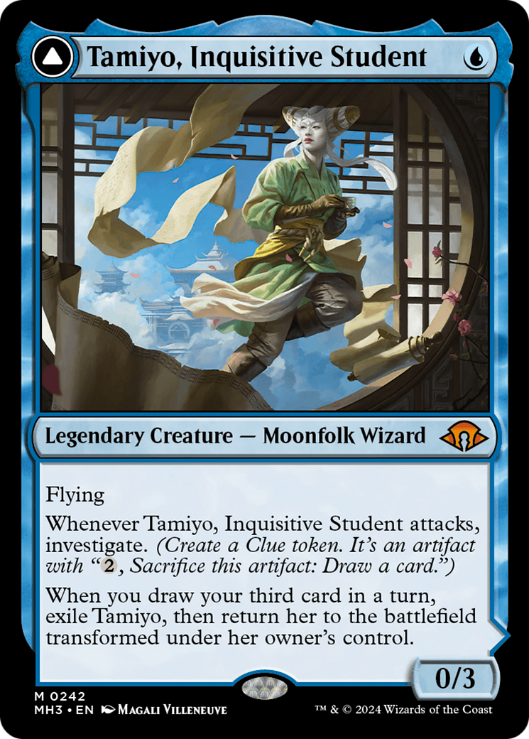 FOIL Tamiyo, Inquisitive Student (MH3-242) - Modern Horizons 3 - Magic The Gathering