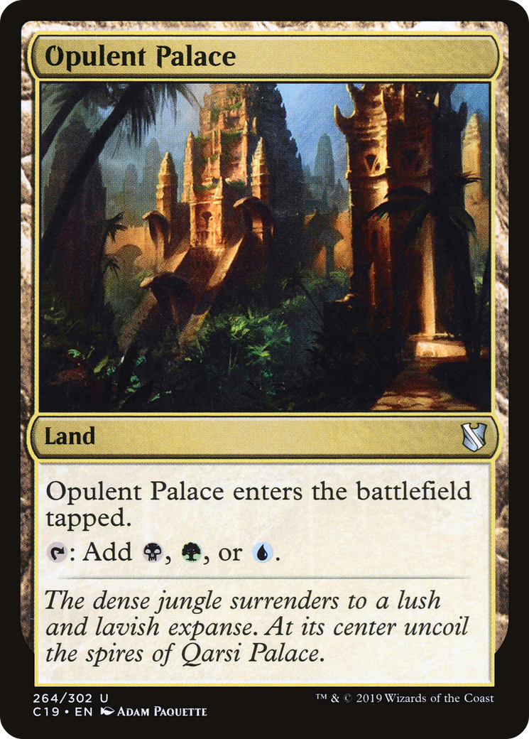 Opulent Palace (C19-264) - Commander 2019 - Magic The Gathering