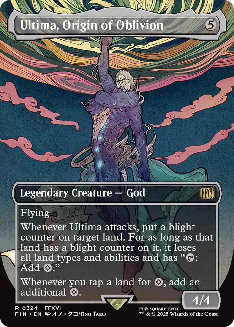 FOIL Ultima, Origin of Oblivion (FIN-324) - FINAL FANTASY - Magic The Gathering