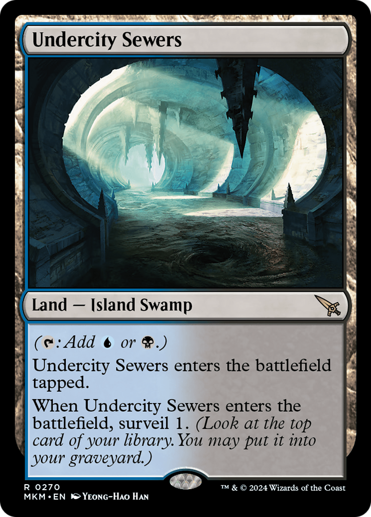 Undercity Sewers (MKM-270) - Murders at Karlov Manor - Magic The Gathering