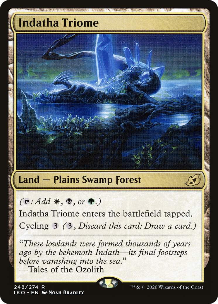 Indatha Triome (IKO-248) - Ikoria: Lair of Behemoths - Magic The Gathering