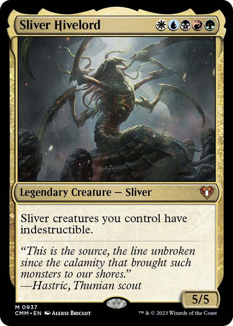 Sliver Hivelord (CMM-937) - Commander Masters - Magic The Gathering