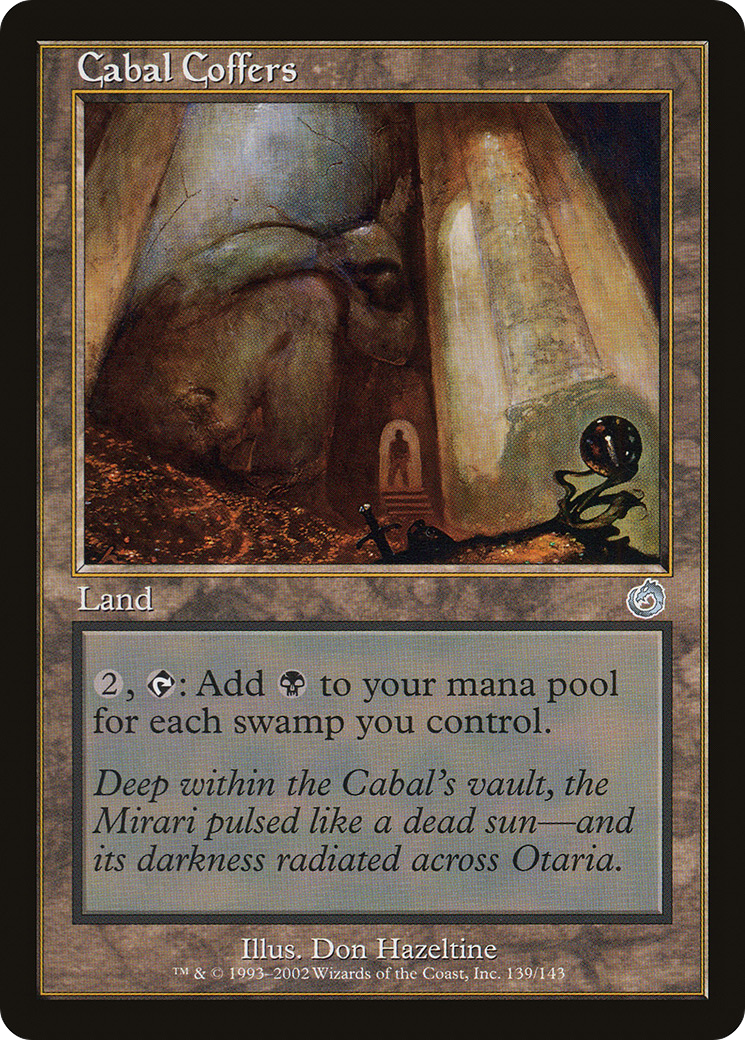 FOIL Cabal Coffers (TOR-139) - Torment - Magic The Gathering