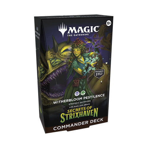 Magic Secrets of Strixhaven Commander Deck (Set of 5)