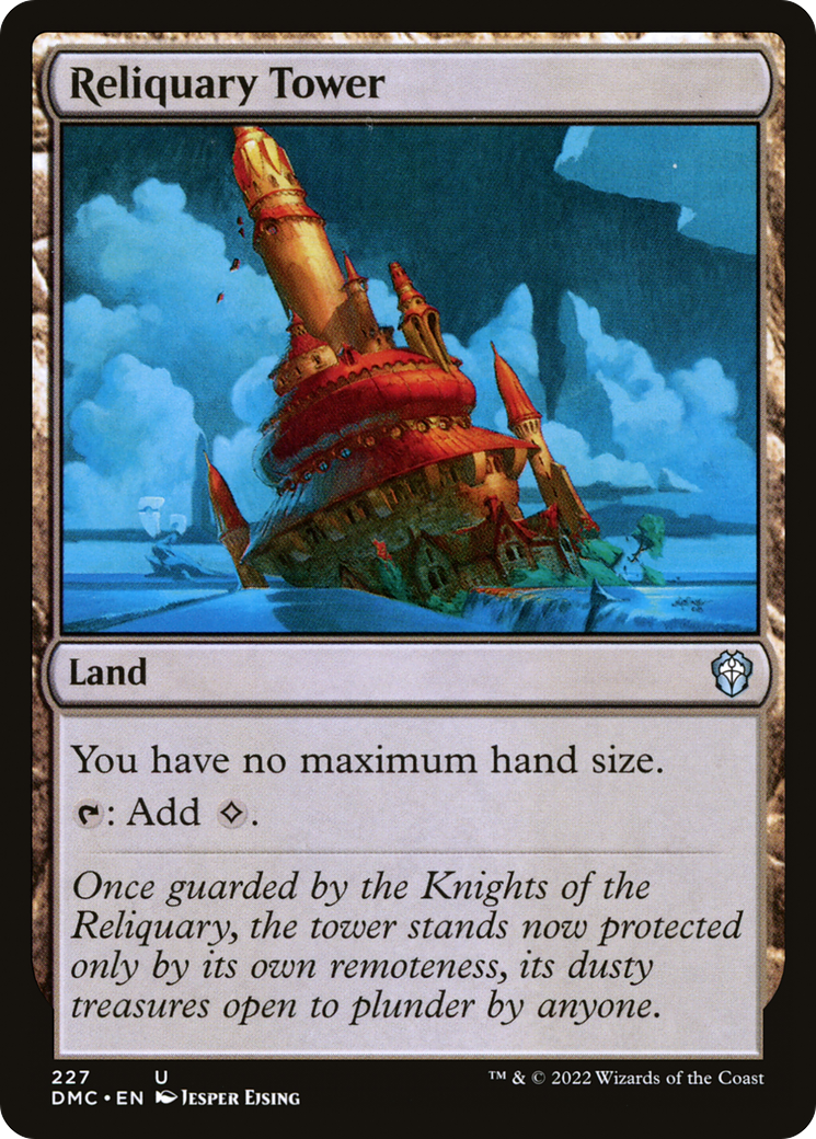 Reliquary Tower (DMC-227) - Dominaria United Commander - Magic The Gathering