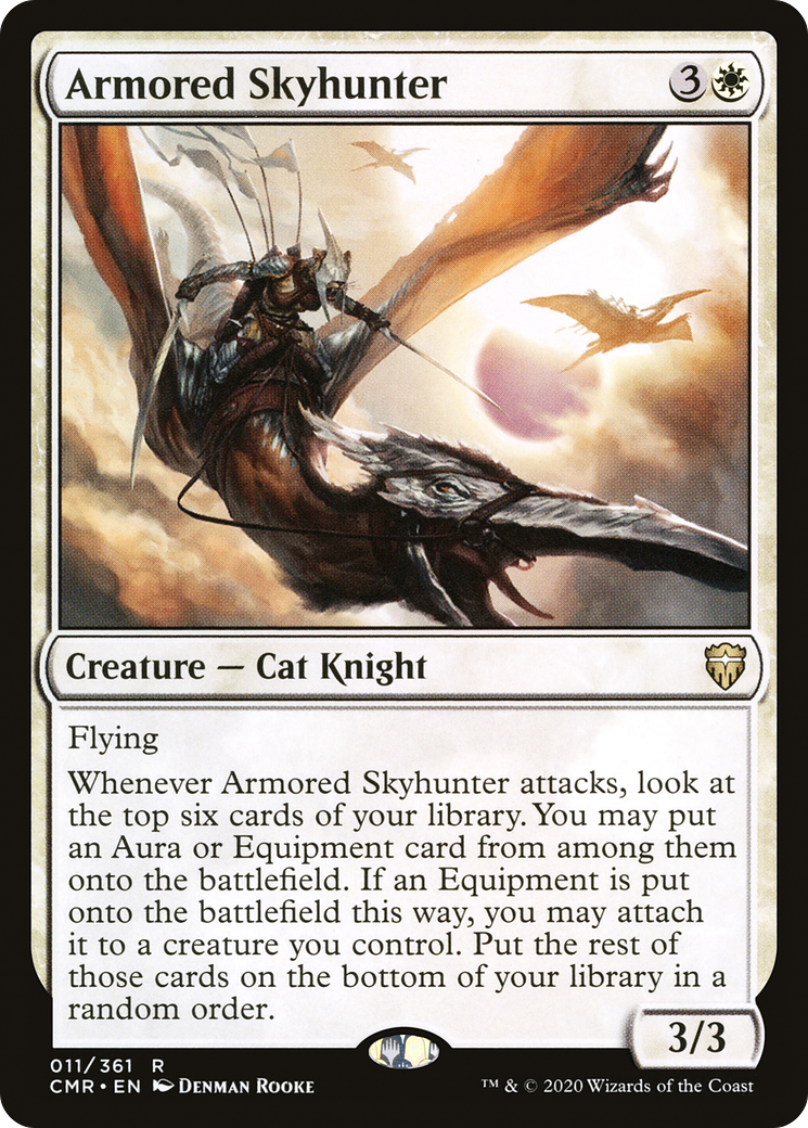 Armored Skyhunter (CMR-011) - Commander Legends - Magic The Gathering