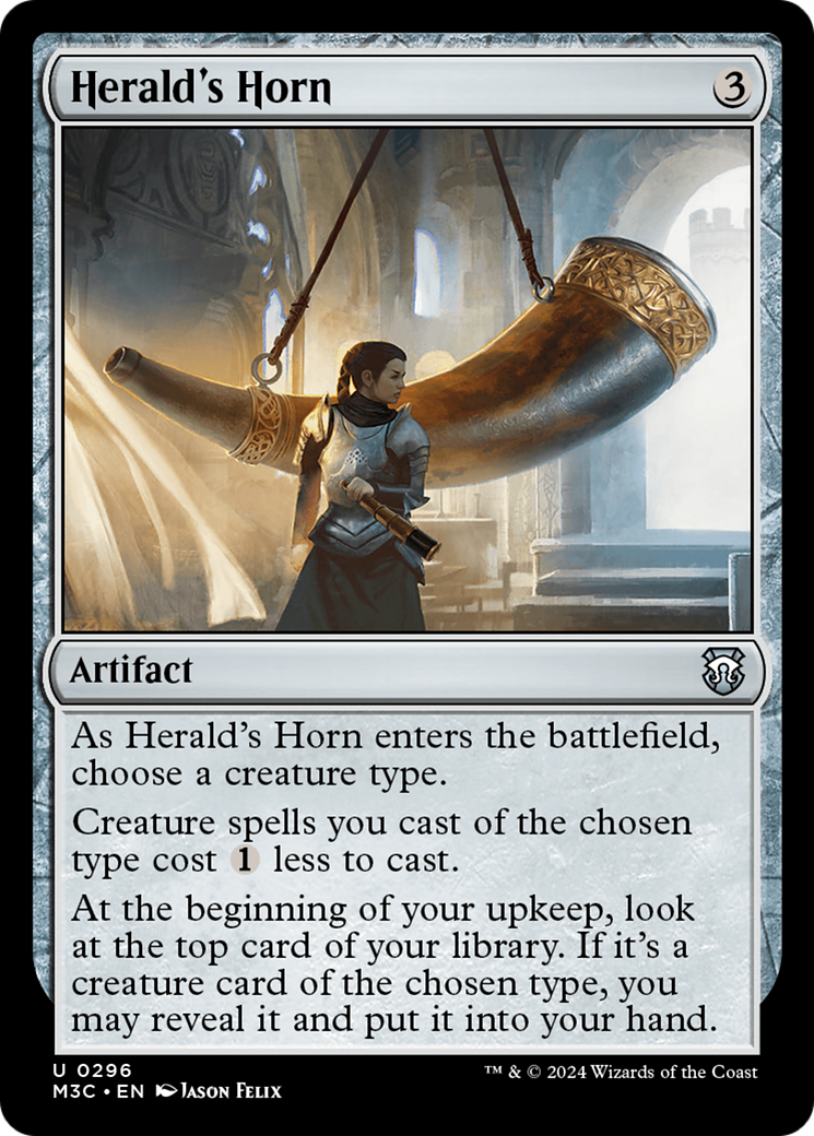 Herald's Horn (M3C-296) - Modern Horizons 3 Commander - Magic The Gathering