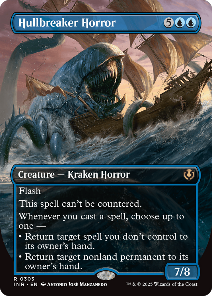 FOIL Hullbreaker Horror (INR-303) - Innistrad Remastered - Magic The Gathering