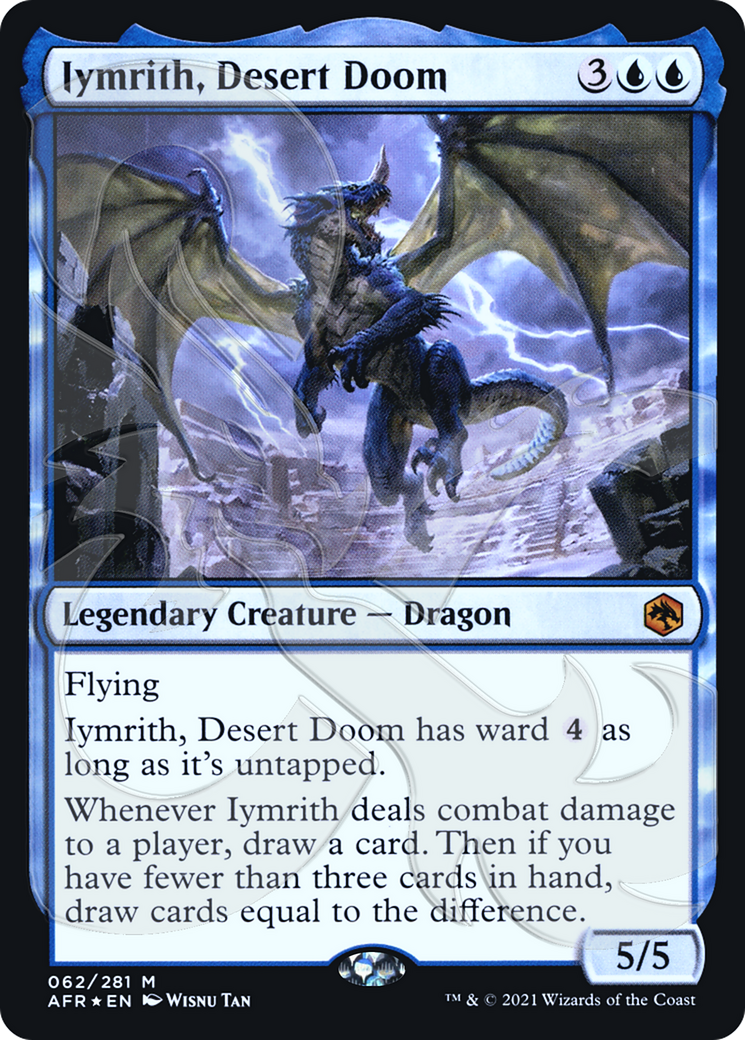 FOIL Iymrith, Desert Doom (AFR&-62A) - Adventures in the Forgotten Realms Promos - Magic The Gathering