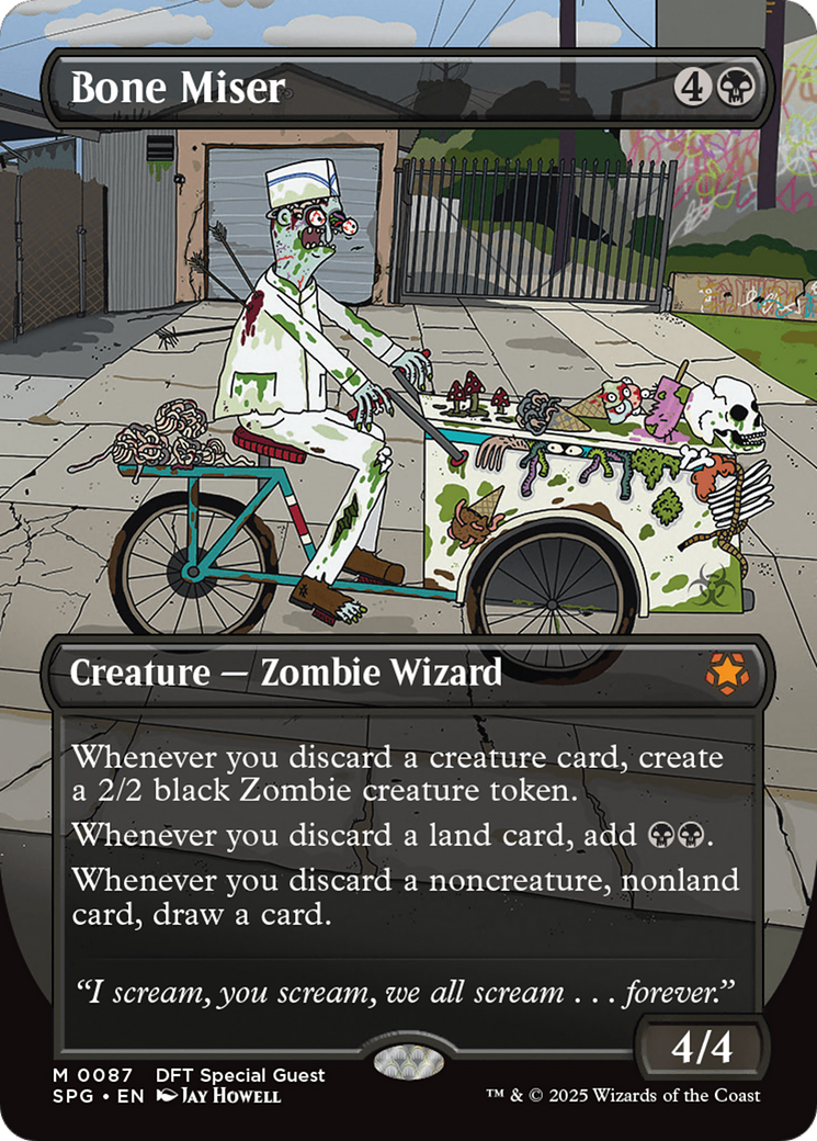 Bone Miser (SPG-087) - Special Guests - Magic The Gathering