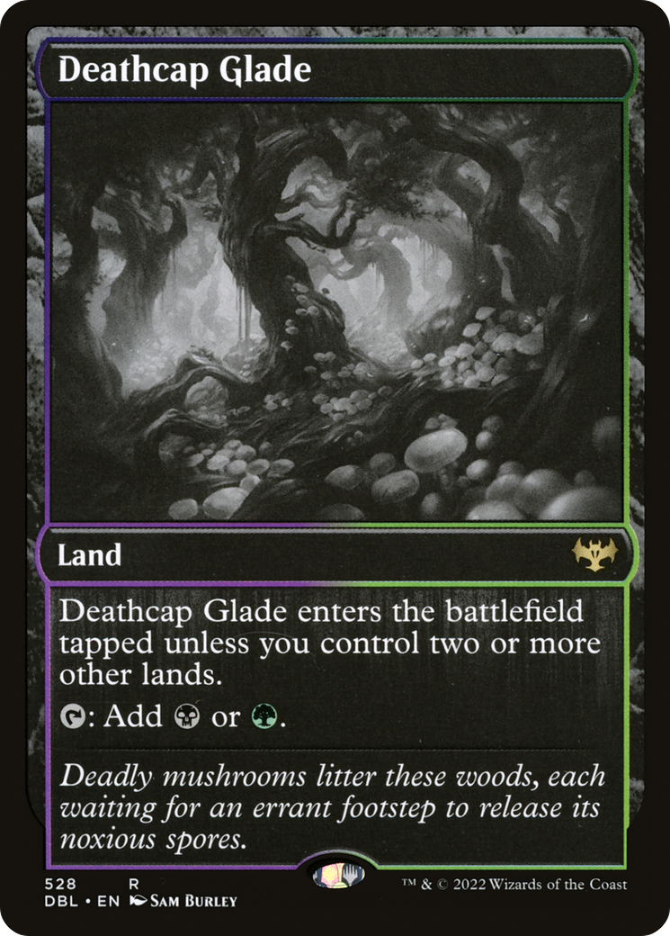 Deathcap Glade (DBL-528) - Innistrad: Double Feature - Magic The Gathering