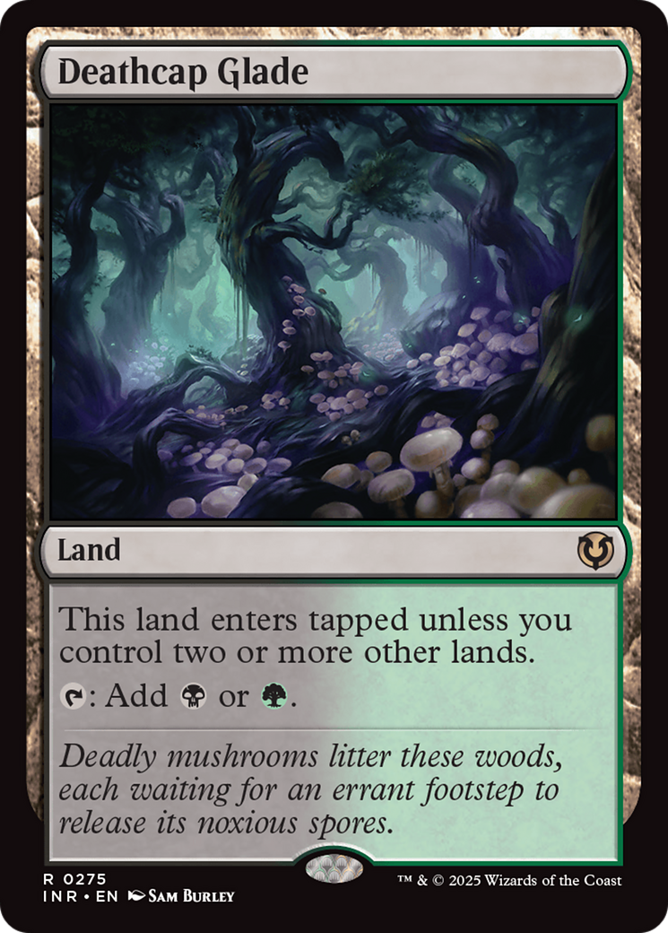 FOIL Deathcap Glade (INR-275) - Innistrad Remastered - Magic The Gathering