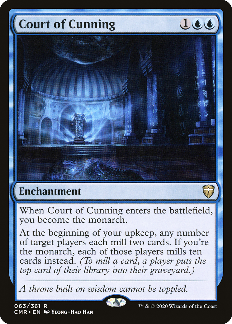 Court of Cunning (CMR-063) - Commander Legends - Magic The Gathering