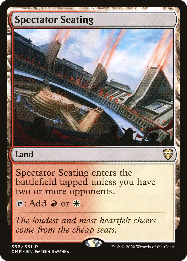 FOIL Spectator Seating (CMR-356) - Commander Legends - Magic The Gathering