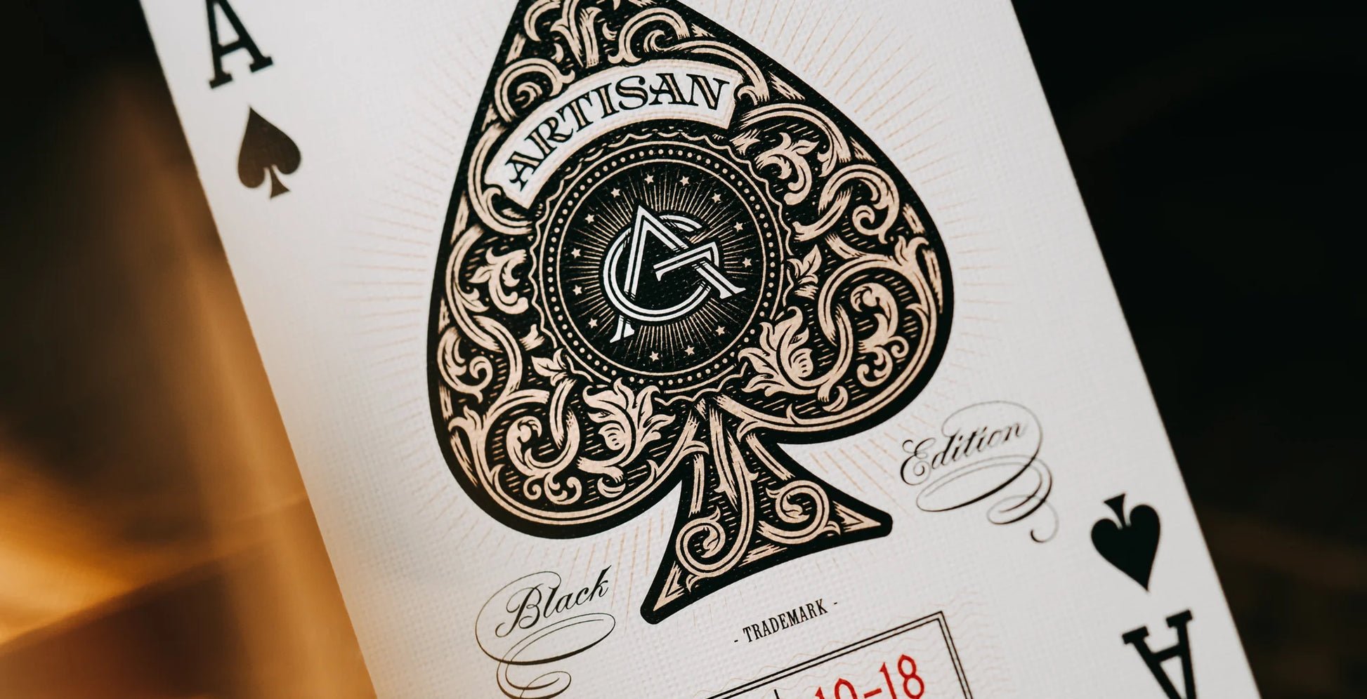 Theory 11 - Artisan Black Playing Cards