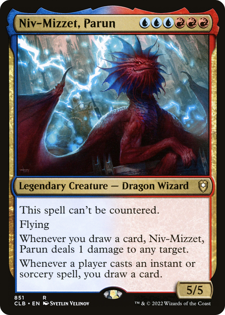 Niv-Mizzet, Parun (CLB-851) - Commander Legends: Battle for Baldur's Gate - Magic The Gathering