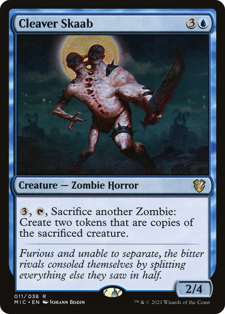 Cleaver Skaab (MIC-011) - Midnight Hunt Commander - Magic The Gathering