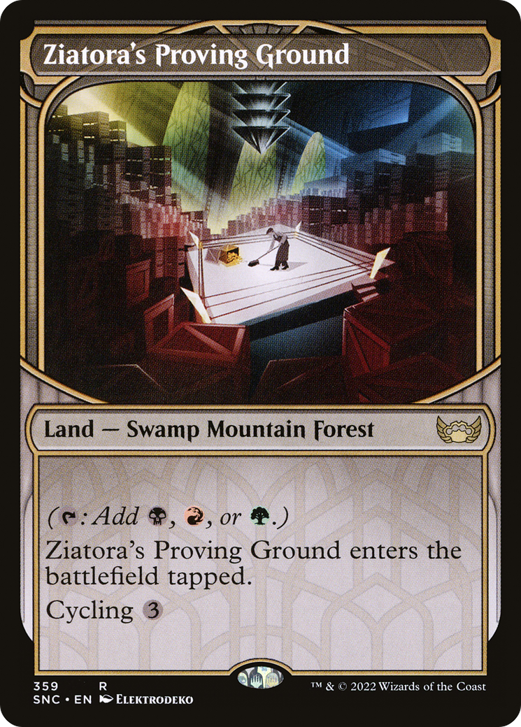 Ziatora's Proving Ground (Showcase) (SNC-359) - Streets of New Capenna - Magic The Gathering