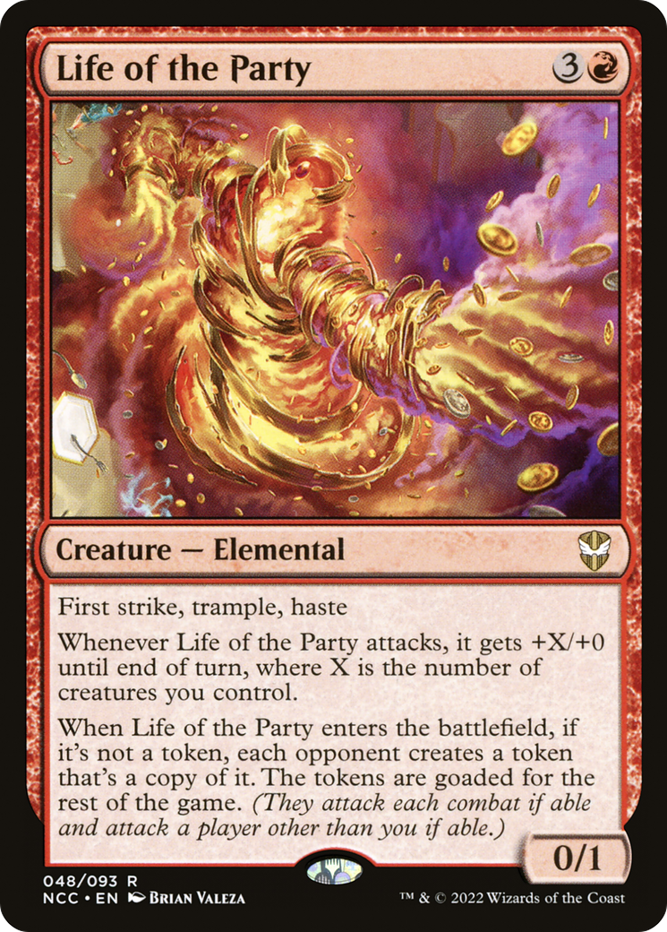 Life of the Party (NCC-048) - New Capenna Commander - Magic The Gathering
