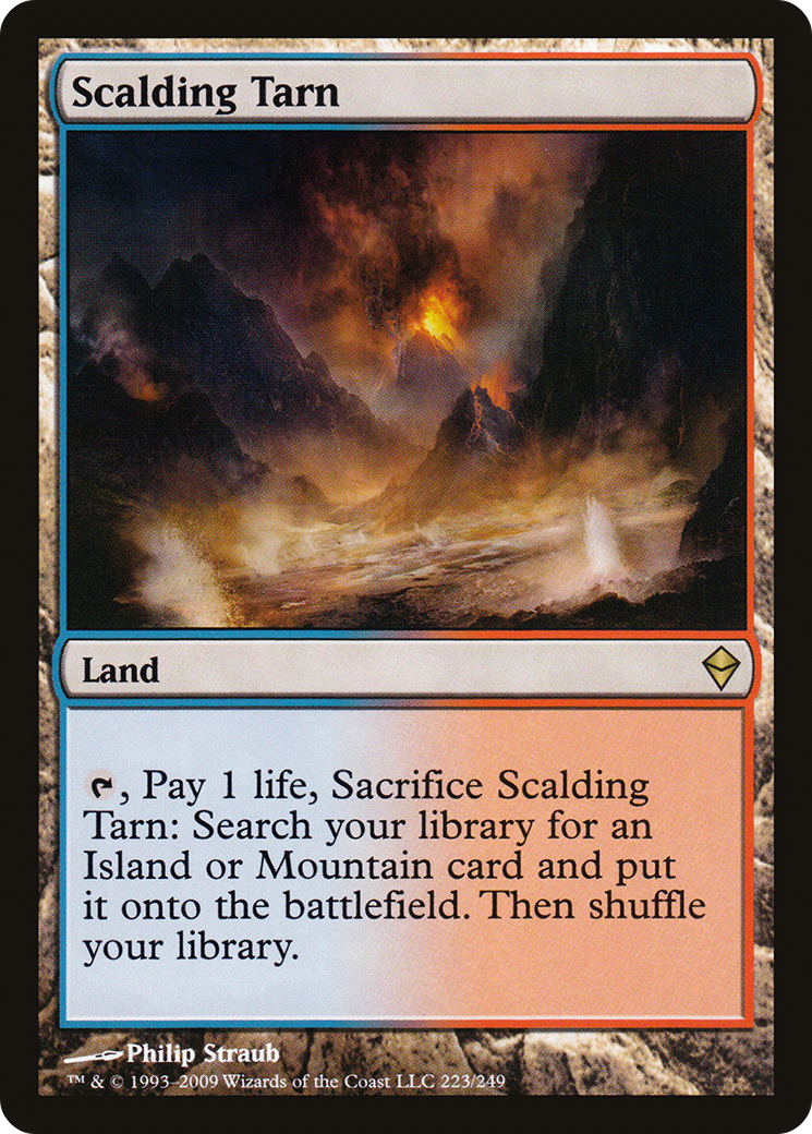 Scalding Tarn (ZEN-223) - Zendikar - Magic The Gathering