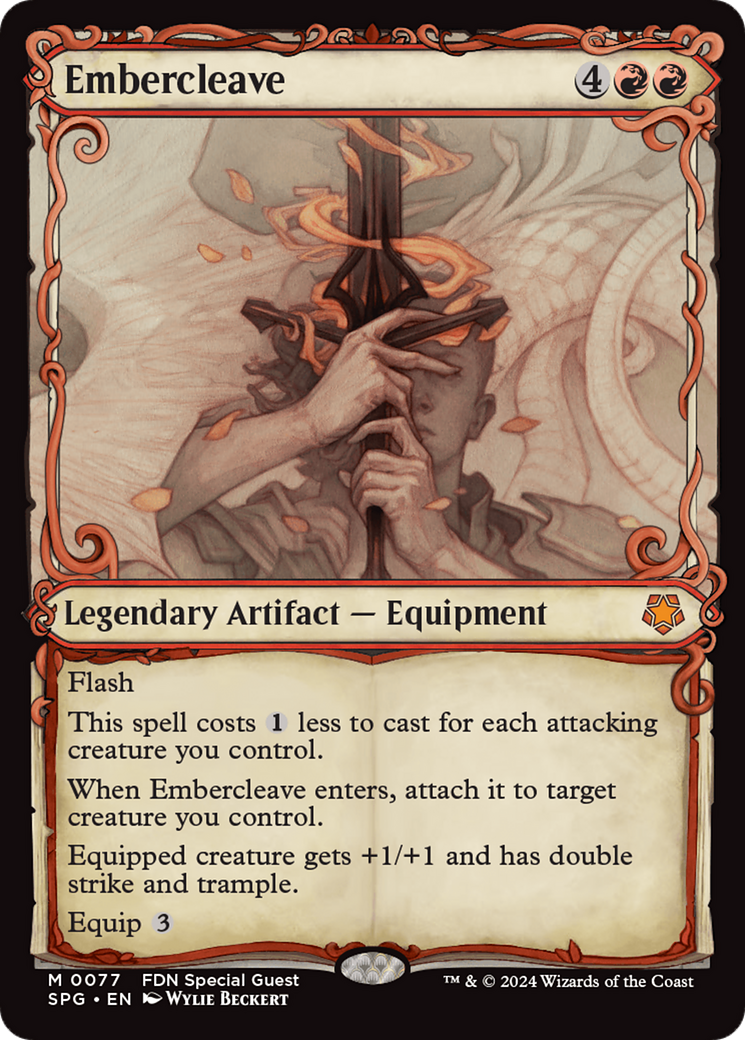 FOIL Embercleave (SPG-077) - Special Guests - Magic The Gathering