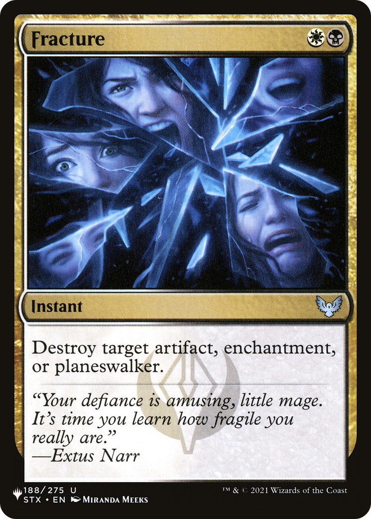 Fracture (LIST-STX-188) - The List - Magic The Gathering