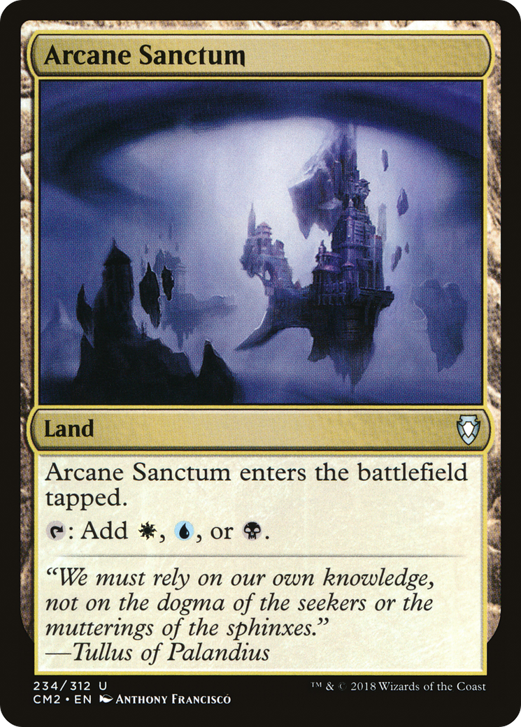 Arcane Sanctum (CM2-234) - Commander Anthology Volume II - Magic The Gathering