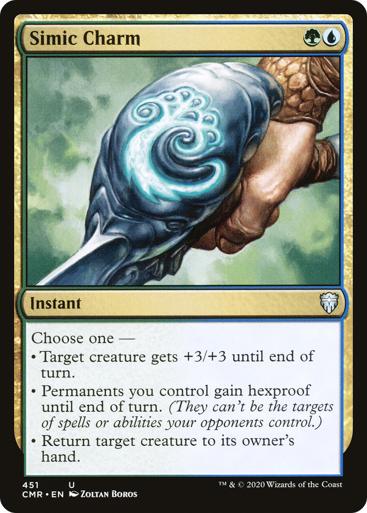 Simic Charm (CMR-451) - Commander Legends - Magic The Gathering