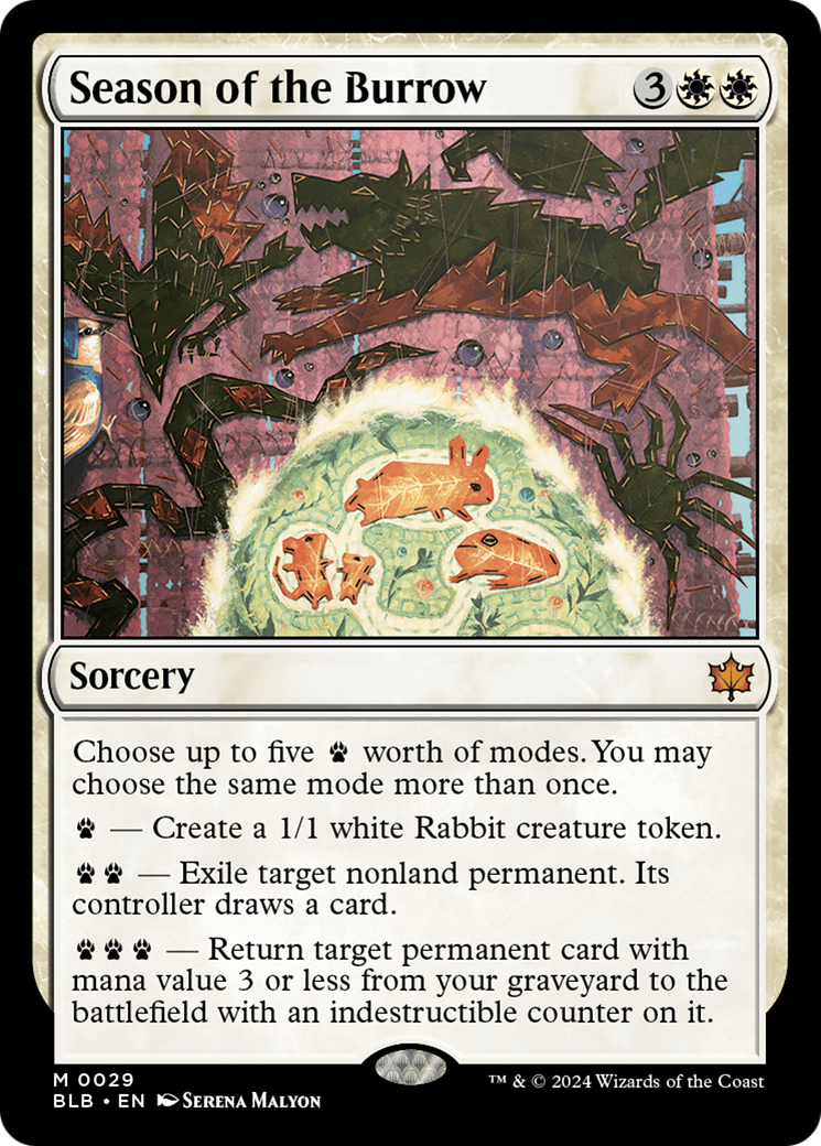 FOIL Season of the Burrow (BLB-029) - Bloomburrow - Magic The Gathering