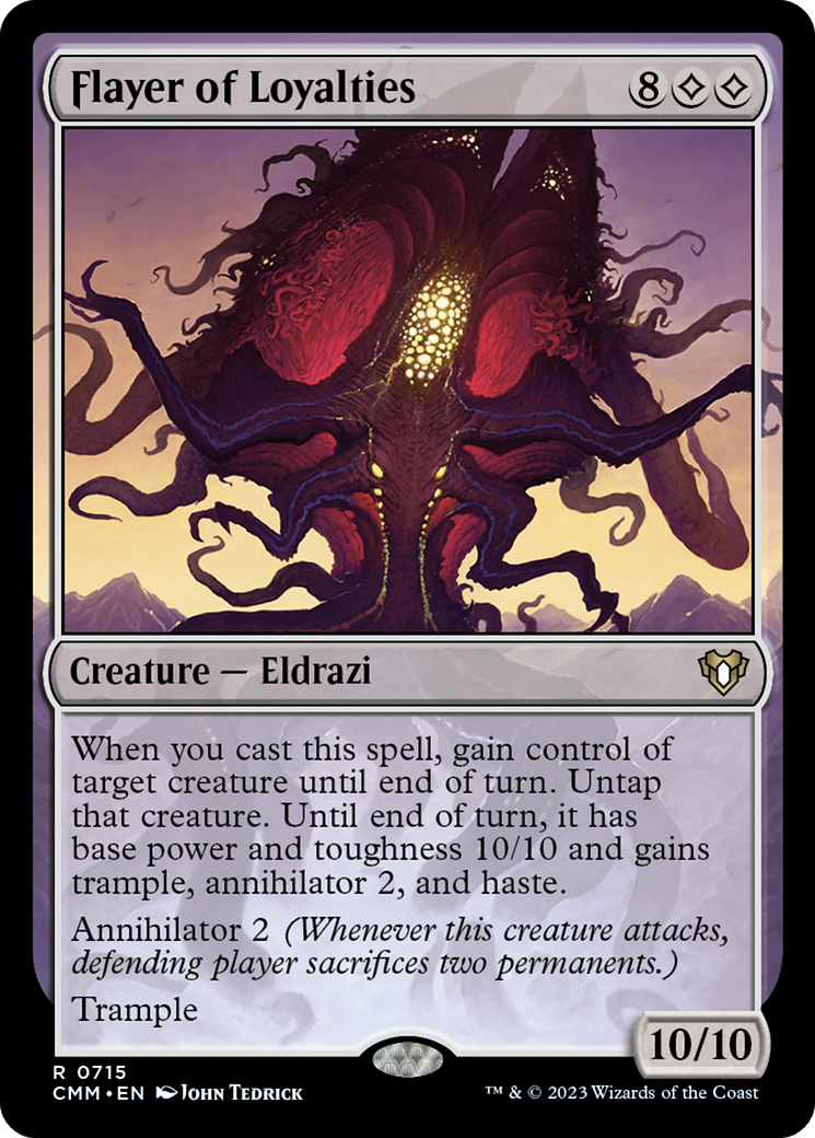 Flayer of Loyalties (CMM-715) - Commander Masters - Magic The Gathering