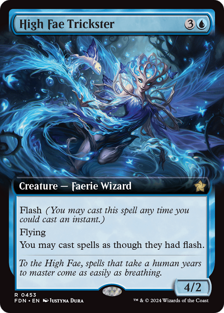 FOIL High Fae Trickster (FDN-453) - Foundations - Magic The Gathering