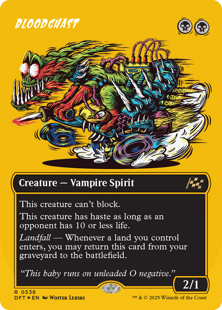 FOIL Bloodghast (DFT-536) - Aetherdrift - Magic The Gathering
