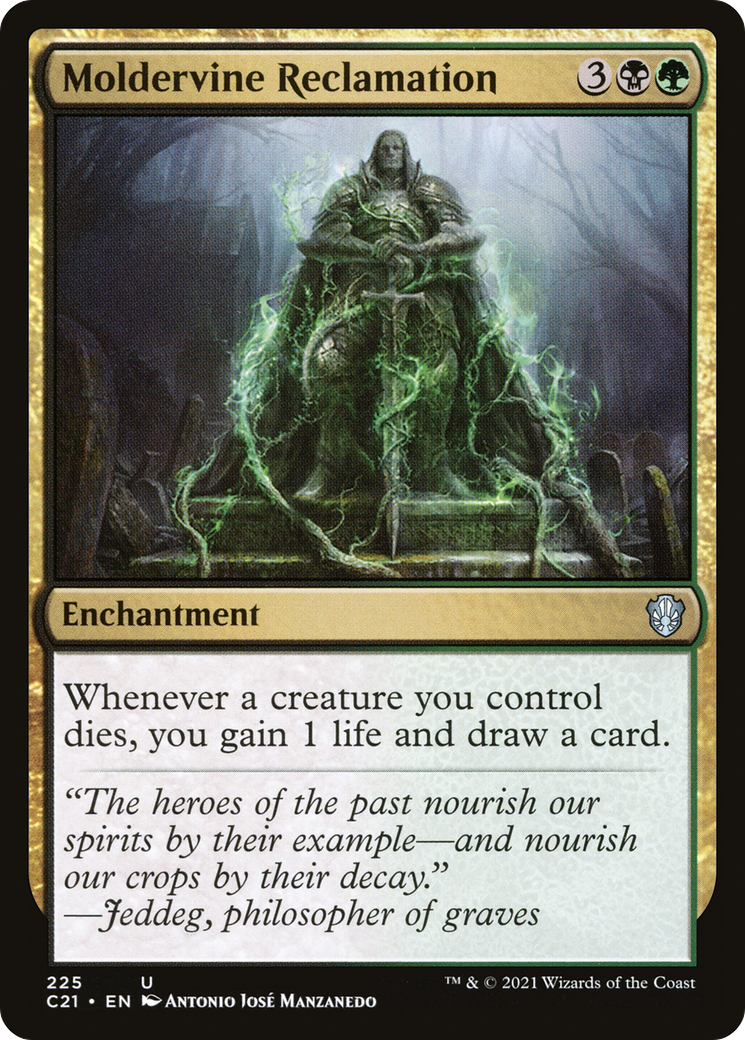 Moldervine Reclamation (C21-225) - Commander 2021 - Magic The Gathering