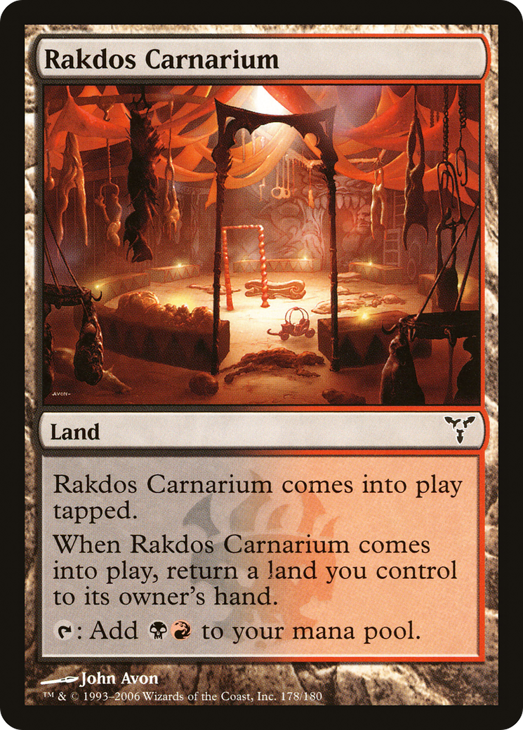FOIL Rakdos Carnarium (DIS-178) - Dissension - Magic The Gathering