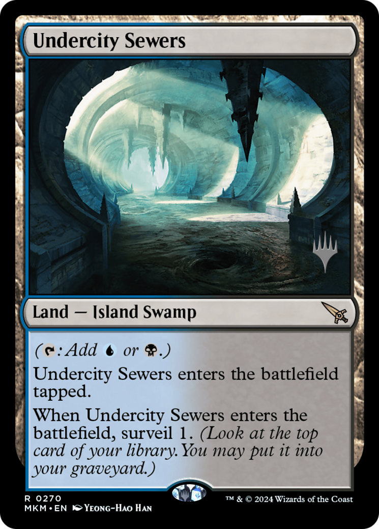 Undercity Sewers (PPMKM-270P) - Murders at Karlov Manor Promos - Magic The Gathering