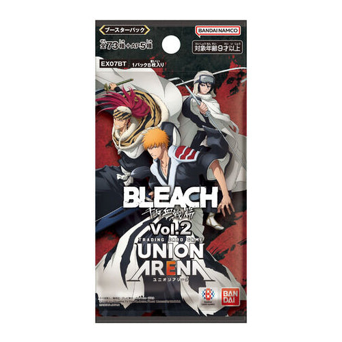 Union Arena TCG Bleach The Thousand Year Blood War Vol 2 Booster Box EX07BT Japanese