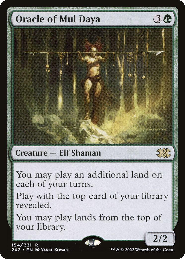 Oracle of Mul Daya (2X2-154) - Double Masters 2022 - Magic The Gathering