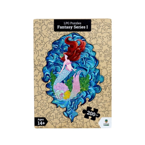 LPG Puzzles Wooden Fantasy Puzzle - Mermaid