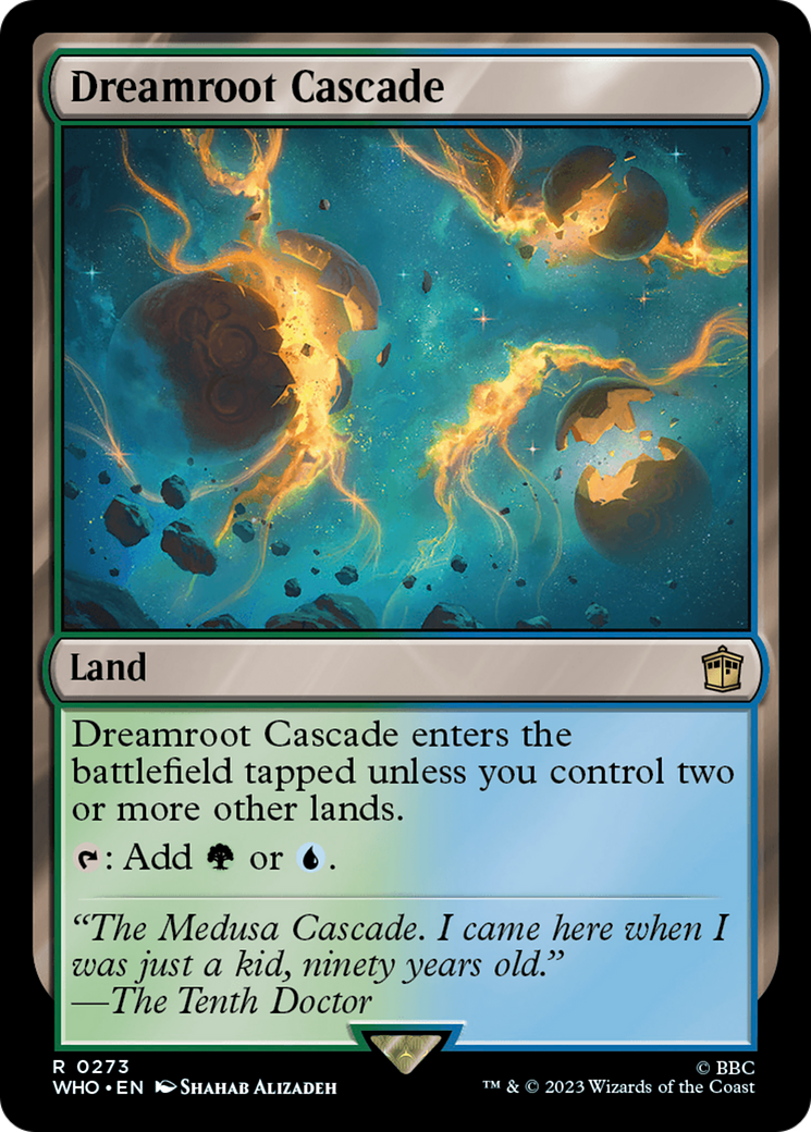 FOIL Dreamroot Cascade (WHO-273) - Doctor Who - Magic The Gathering