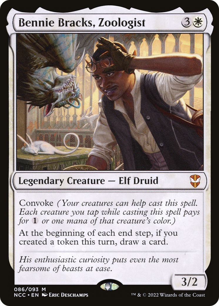 Bennie Bracks, Zoologist (NCC-086) - New Capenna Commander - Magic The Gathering