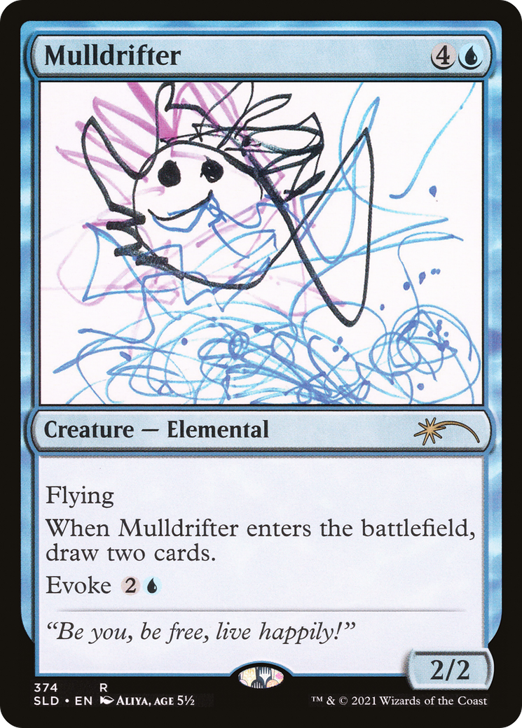 Mulldrifter (374) (SLD-374) - Secret Lair Drop - Magic The Gathering
