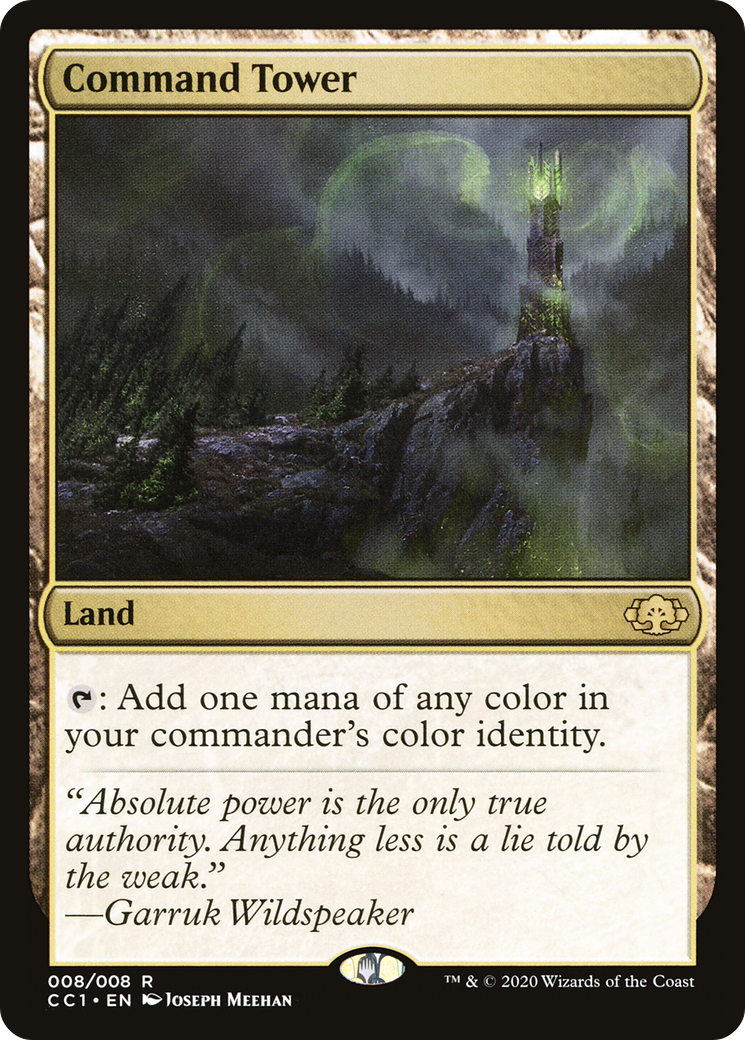 Command Tower (CC1-008) - Commander Collection: Green - Magic The Gathering