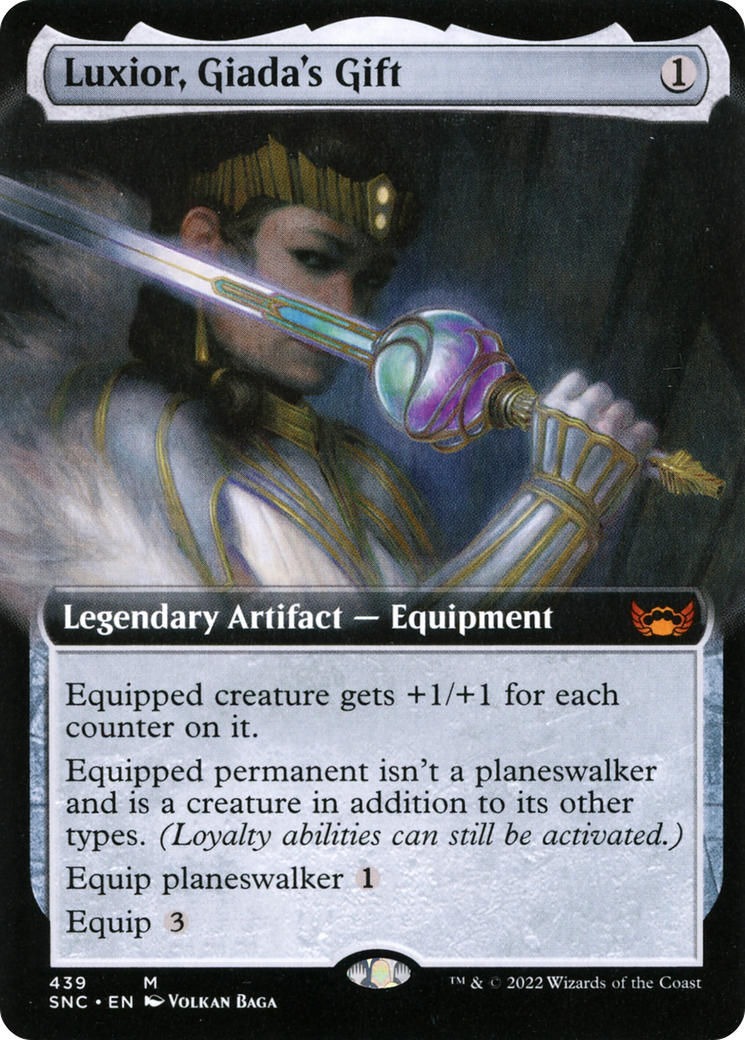 Luxior, Giada's Gift (Extended Art) (SNC-439) - Streets of New Capenna - Magic The Gathering
