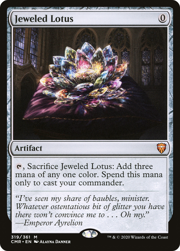 Jeweled Lotus (CMR-319) - Commander Legends - Magic The Gathering