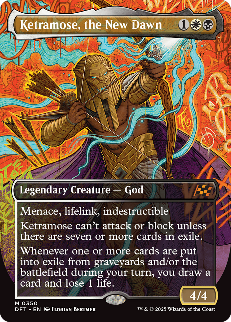 FOIL Ketramose, the New Dawn (DFT-350) - Aetherdrift - Magic The Gathering